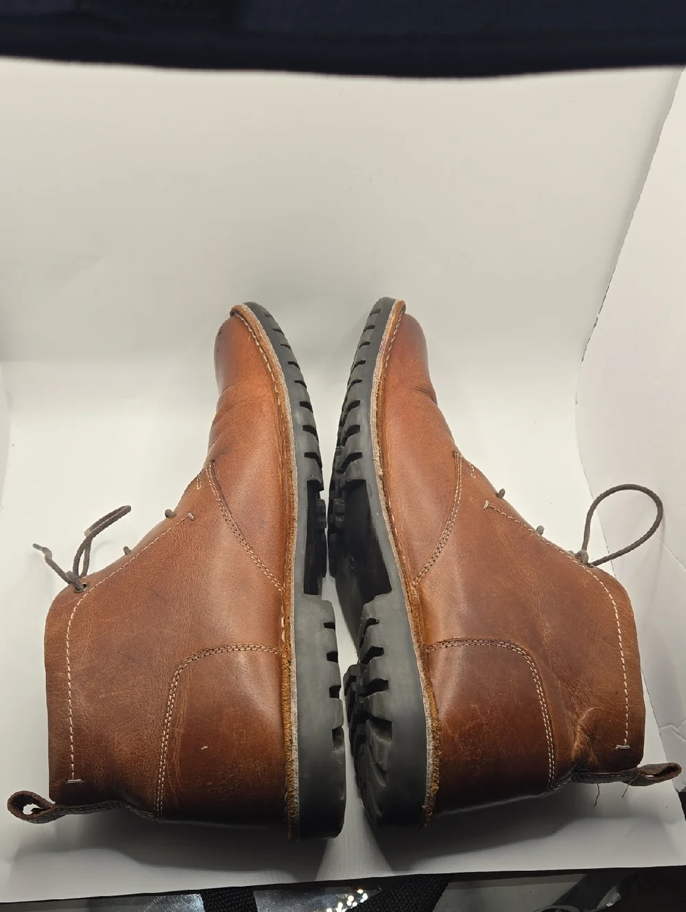 Crown Vintage Mens Renton Chukka Boot Brown Sz 12
